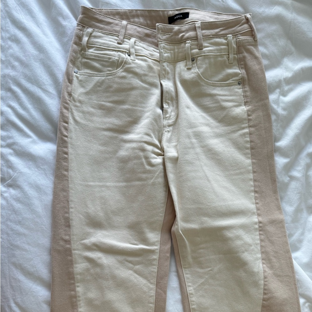 Aqua Two tone Jeans
